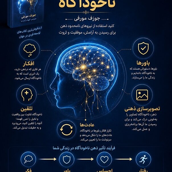 دانلود رایگان پی دی اف کتاب قدرت ناخودآگاه ذهن